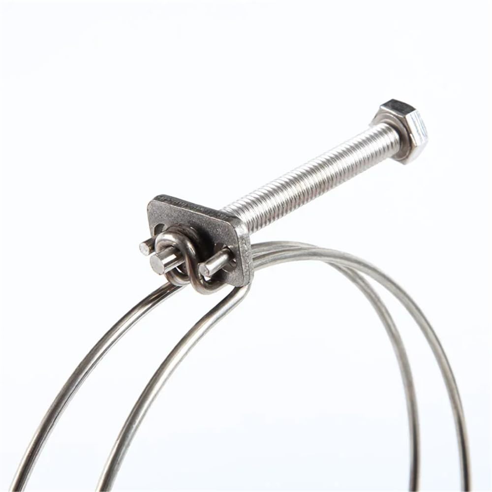 Podwójne zaciski do węży, zaciski do rur, Zacisk węża z podwójnym drutem ze stali nierdzewnej 304(2629mm X 3.0)