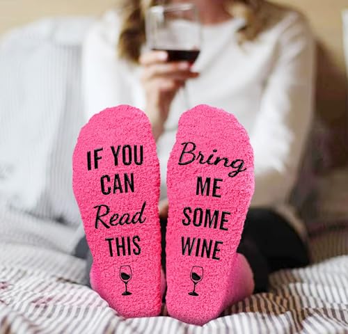 Image of VICRAZY Wine Gifts for Men, Women - Funny Socks - Gifts for Lovers - Stuff, Stocking Stuffers