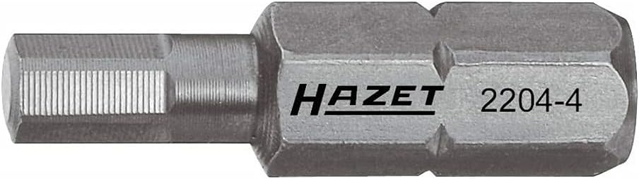 HAZET 2204-4 25 mm Hexagon Profile Bit - Multi-Colour