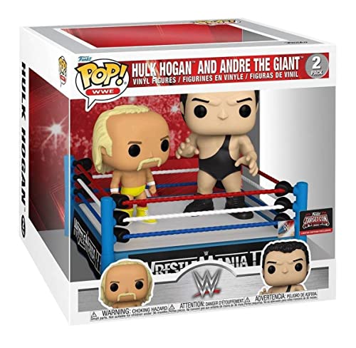 Pop! Hulk Hogan And Andre The Giant In The Ring 2Pack Vinyl Figure #TOP1