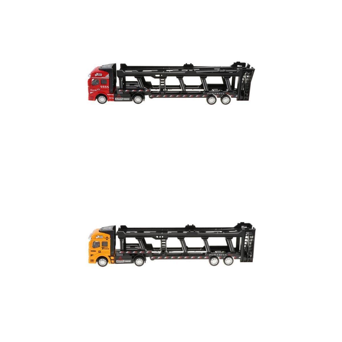 BNF® 2pcs 1:50 Alloy Diecast Trailer Truck Pull Back Carrier Vehicle Kids Toys | Contemporary Manufacture | Cars, Trucks & Vans | Diecast & Toy Vehicles