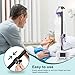 Feeding Tube Stand, Hands-Free Feeding Tube Holder Enteral Feeding Telescopic Pole, Feeding Pump Rack for Gravity Syringes Feeding Pump Feeding or Infusions