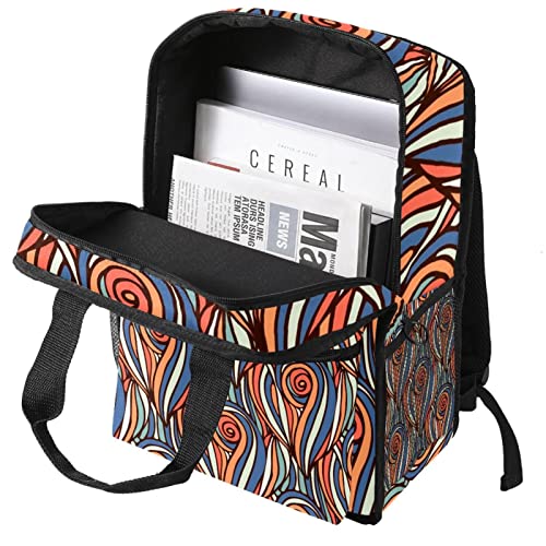 Sac à dos pour garçons bleu avec sangles ajustables et grand confort - 3