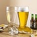 MyGift Das Boot Glasses Set of 2, Beer Glasses Giant 2 Liter, Oversized German Style Stein for Oktoberfest, Themed Parties, & Holiday Décor