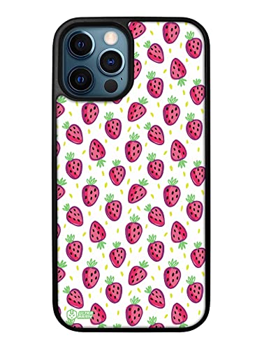 ULTRA ARMY STORE iPhone 12 CASE - iPhone 12 PRO CASE – TPU + Aluminum Plate – Anti Scratch – Protective Cover for iPhone 12/12 PRO Whit Graphic Design. (Strawberries) ULTRA ARMY STORE iPhone 12 CASE - iPhone 12 PRO CASE – TPU + Aluminum Plate – Anti Scratch – Protective Cover for iPhone 12/12 PRO Whit Graphic Design. (Strawberries)