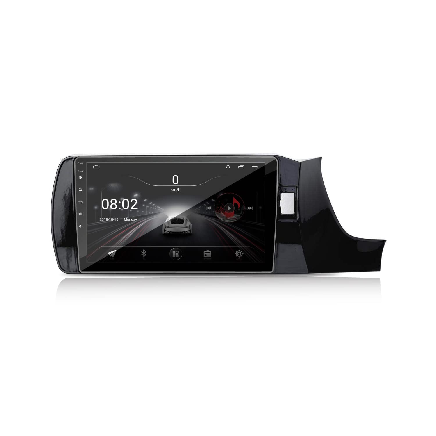 Auto Snap 9 Inches 22Cm Touch Screen Android 12 Gorilla Glass Ips Display Car Stereo With 2Gb Ram/16 Gb Rom Gps/Wi-Fi/Navigation/Steering Wheel Controls Mirror Link For Honda Amaze 2018-2021-image-16