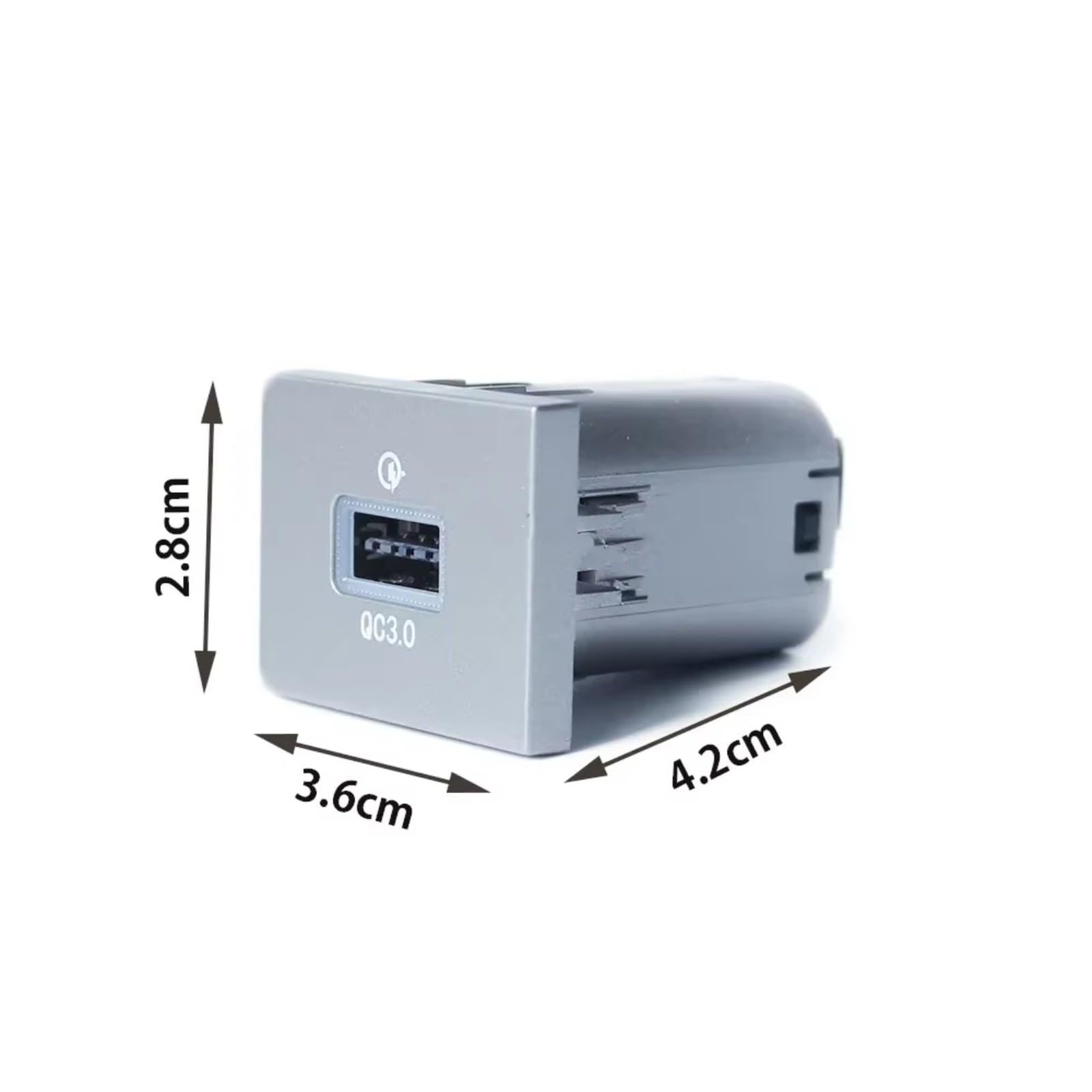 Console Centrale Porta USB Compatibile Con Ford Per Focus 2 Per Mk2 2009 2010 2011 12V 24V Auto Caricabatterie PD Ricarica Rapida QC3.0 Presa USB