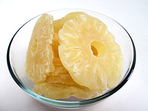 Dried Pineapple Rings, 5 LB Bag