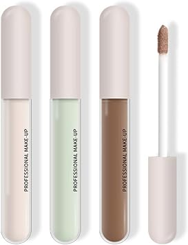 Foundation Makeup Liquid Full Coverage Mattle Oil Concealer 6 Colours Optional Great as a Gift Concealer Dark Circles Organic (One Size)
