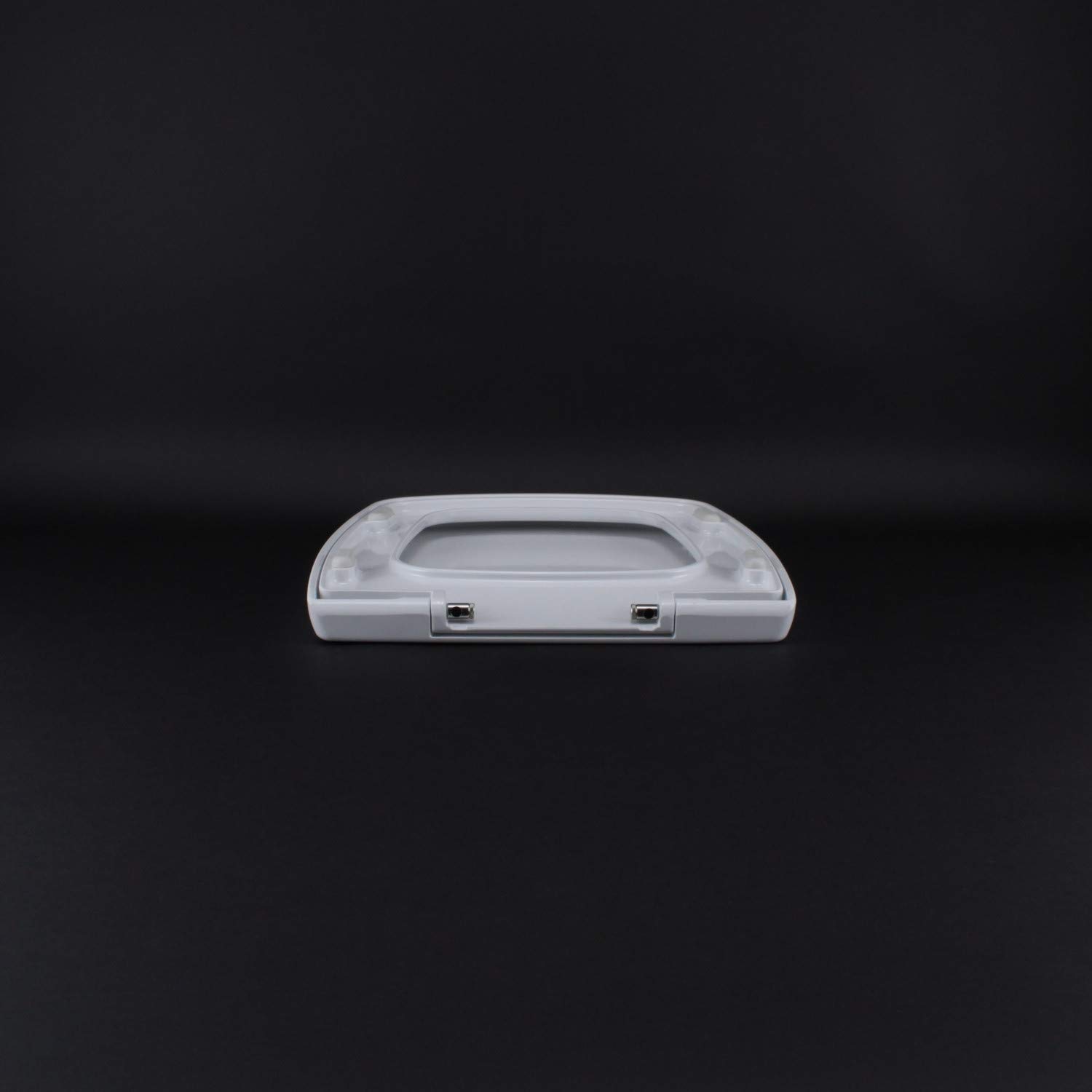 Copriwater per GALASSIA SA02 come ORIGINALE TERMOINDURENTE BIANCO cerniera inox normale