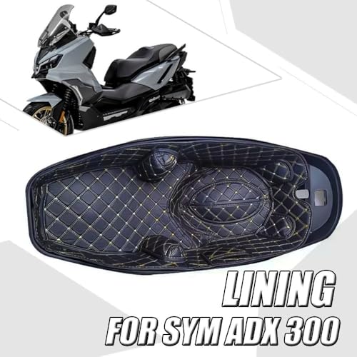 Doublure de coffre moto pour SYM ADX 300 tapis de siège intérieur