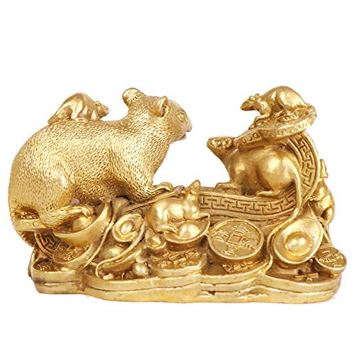 Ornements Feng Shui en laiton pour sublimer votre table basse de salon