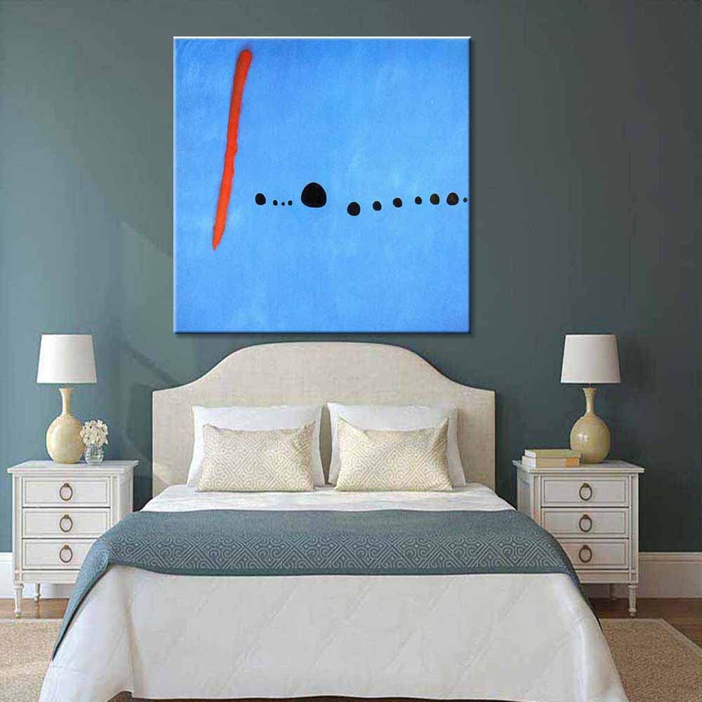 Amazon｜ジョアン・ミロ《ブルーII》 キャンバスアートホーム