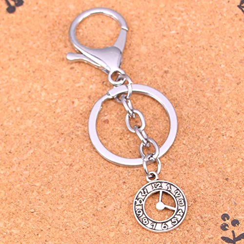 Preisvergleich Produktbild Metall Schlüsselring Geschenkuhr Schlüsselbund Schlüsselring