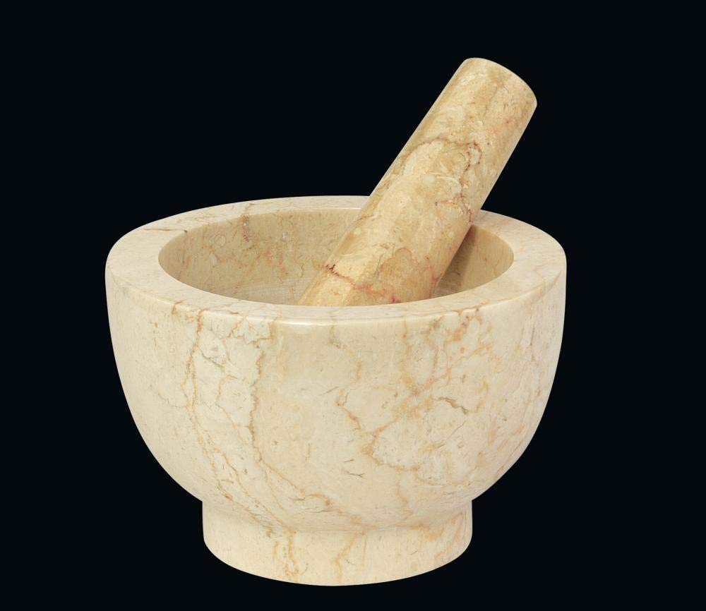 Cilio - Mortaio con pestello, in Marmo