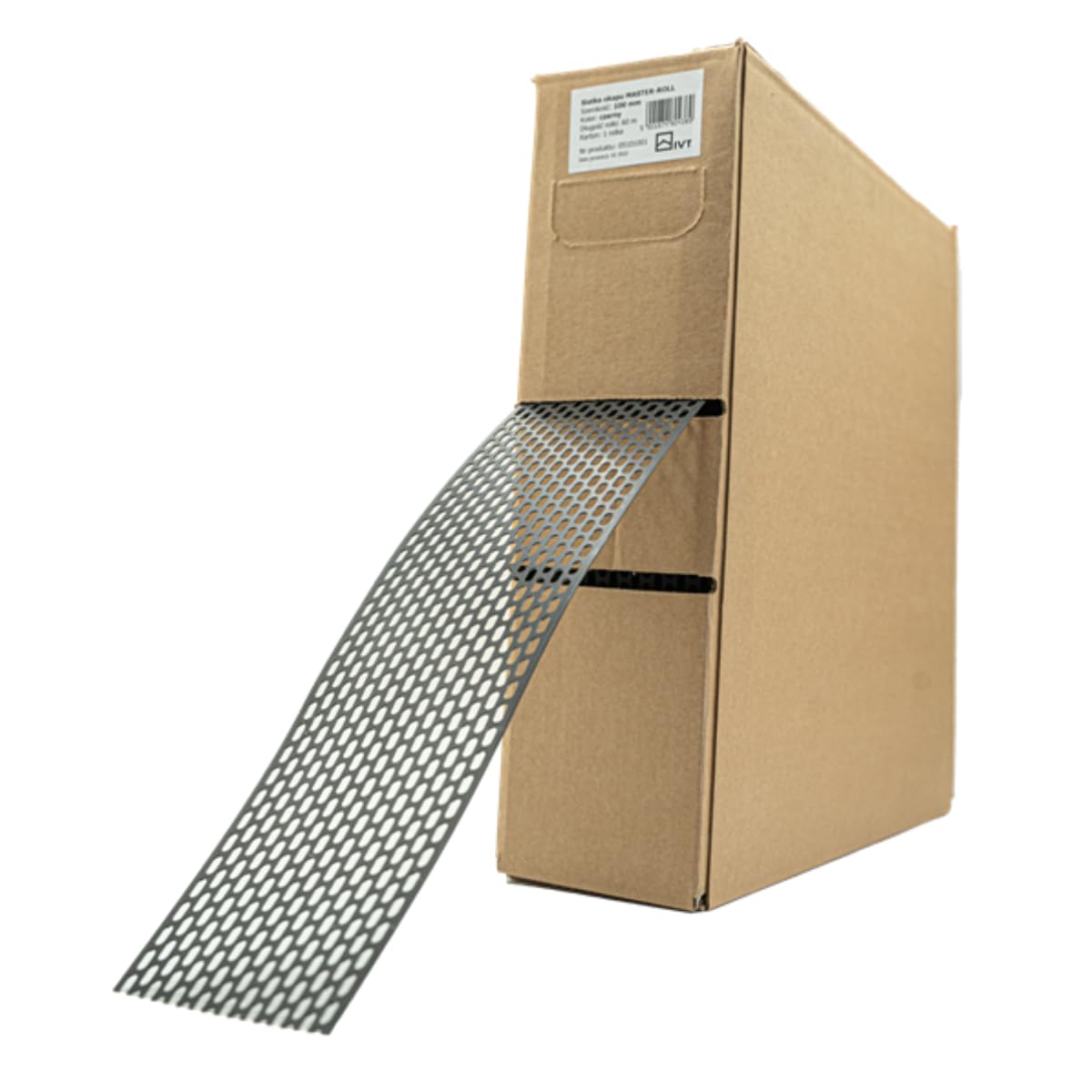 Alu-Traufgitter 60m - Schwerlast Nagerschutz & Vogelschutzgitter für Dach - Aluminium Natur Traufenlüftungsband - Marderabwehr Schutzgitter Lüftungsgitter Lüftungsband (80mm breit)