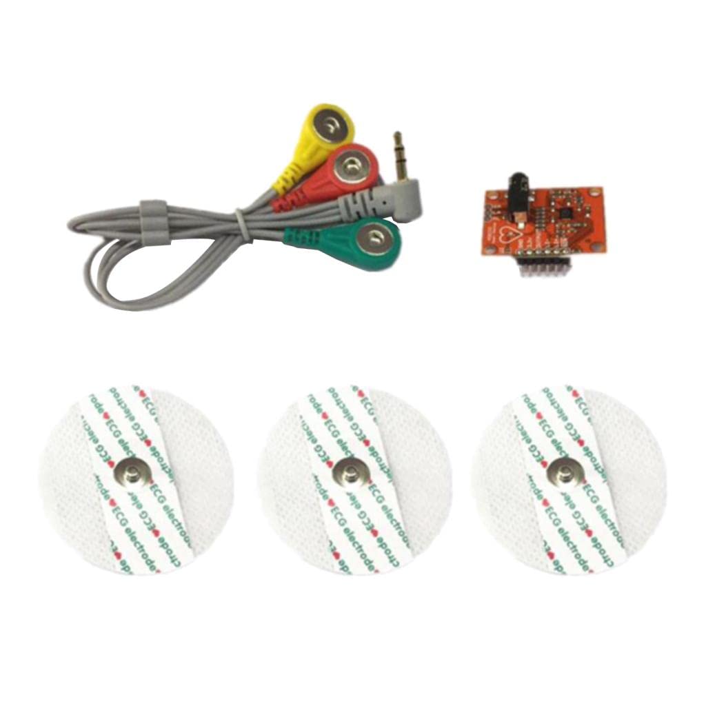 AD8232 ECG Module Heart Monitoring Measurement Sensor Pulse Signal Board Set-image-42
