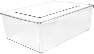 Healifty Dough Proofing Box Food Grade Storage Container for Bread and Pastry Airtight Sealing Refrigerator Organizer Kitchen Storage Solution for Home Baking