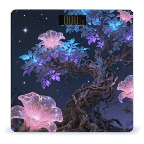 Báscula digital de baño Fantasy Tree con pantalla LCD miniatura 1