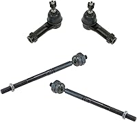 Vista 86 de TRQ Juego de varillas de acoplamiento delanteras interiores y exteriores, 4 piezas, compatibles con Infiniti G35 03-09 Nissan 350Z 2003-2007