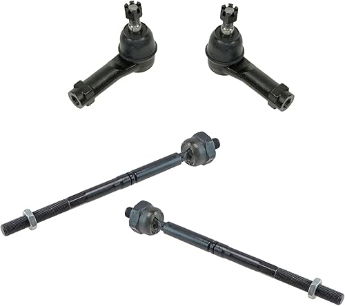 Miniatura 87 de TRQ Juego de varillas de acoplamiento delanteras interiores y exteriores, 4 piezas, compatibles con Toyota C-HR 2018-2021