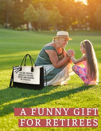 Image of Pawzity Retirement Gifts for Woman 2025 - Retired Bags for Boss Lady, Manager, Teacher, Nurse, Women - Tote Bag