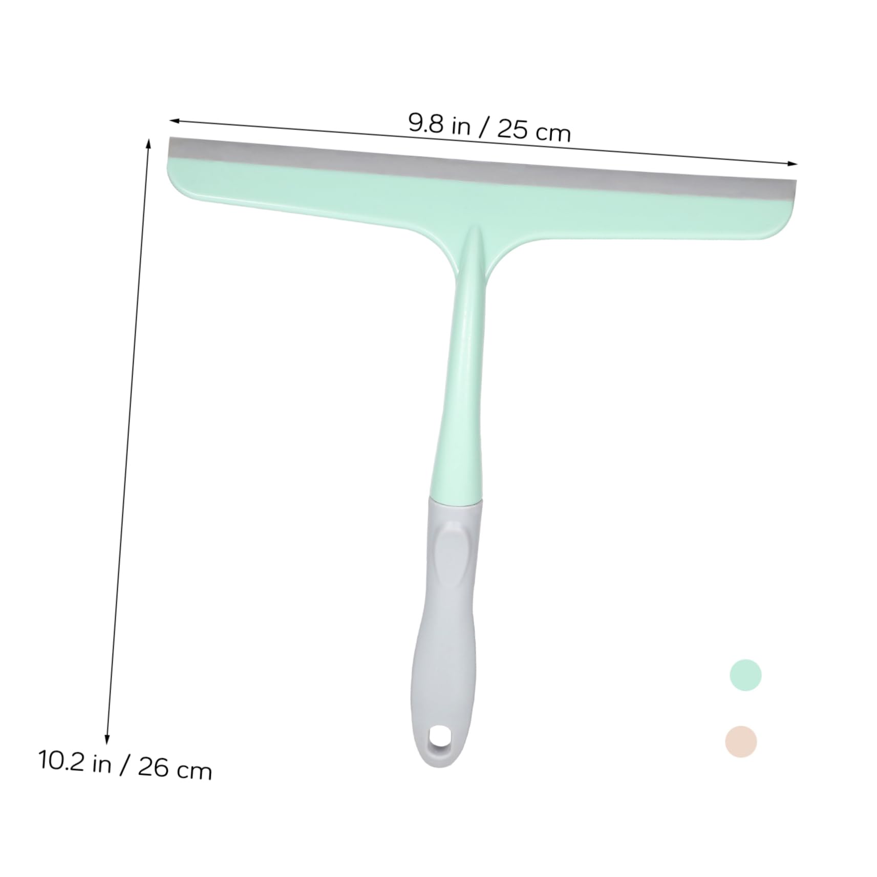 SHERCHPRY Rasquetas para Ducha con Gancho Limpiacristales Multiusos para Mamparas Y Puertas De Vidrio Diseño Ergonómico Y Colgador Práctico para Baño Y Coche 4 Piezas X 5