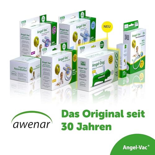 Angel-Vac® Nasensauger Baby [für Standard-Staubsauger] - Baby Nasenreiniger mit weichem Saugkopf für Kinder ab 0 Jahre - [klinisch getestet] - der Original Nasensauger für Staubsauger seit 30 Jahren 6