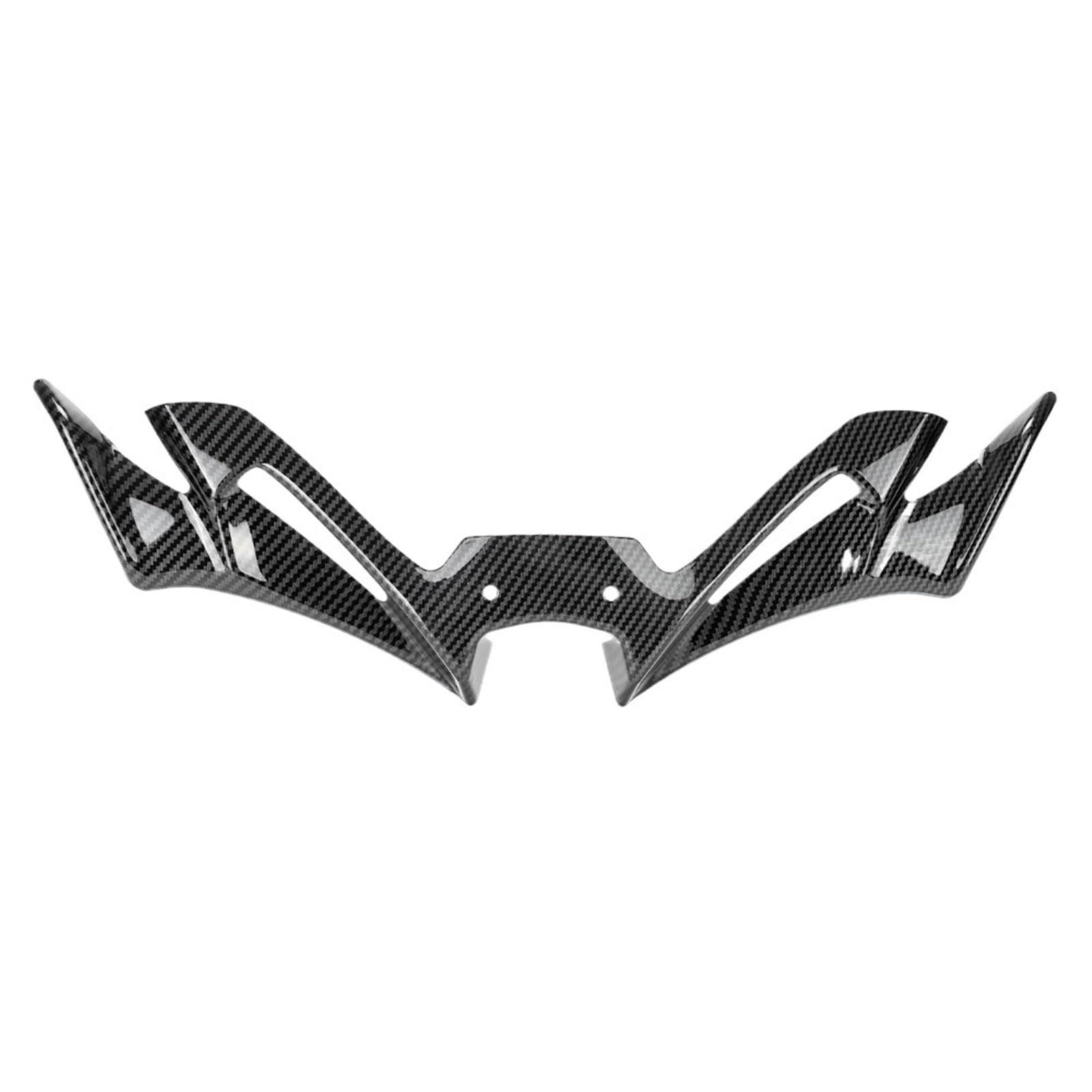 DGHBNP Motorbike Cowls Fit For YZF-R3 YZF-R25 2019-2023 Motorcycle Front Fairing Winglets Cover Protection Guards Hump Tail Fairing(Carbon Fiber look)