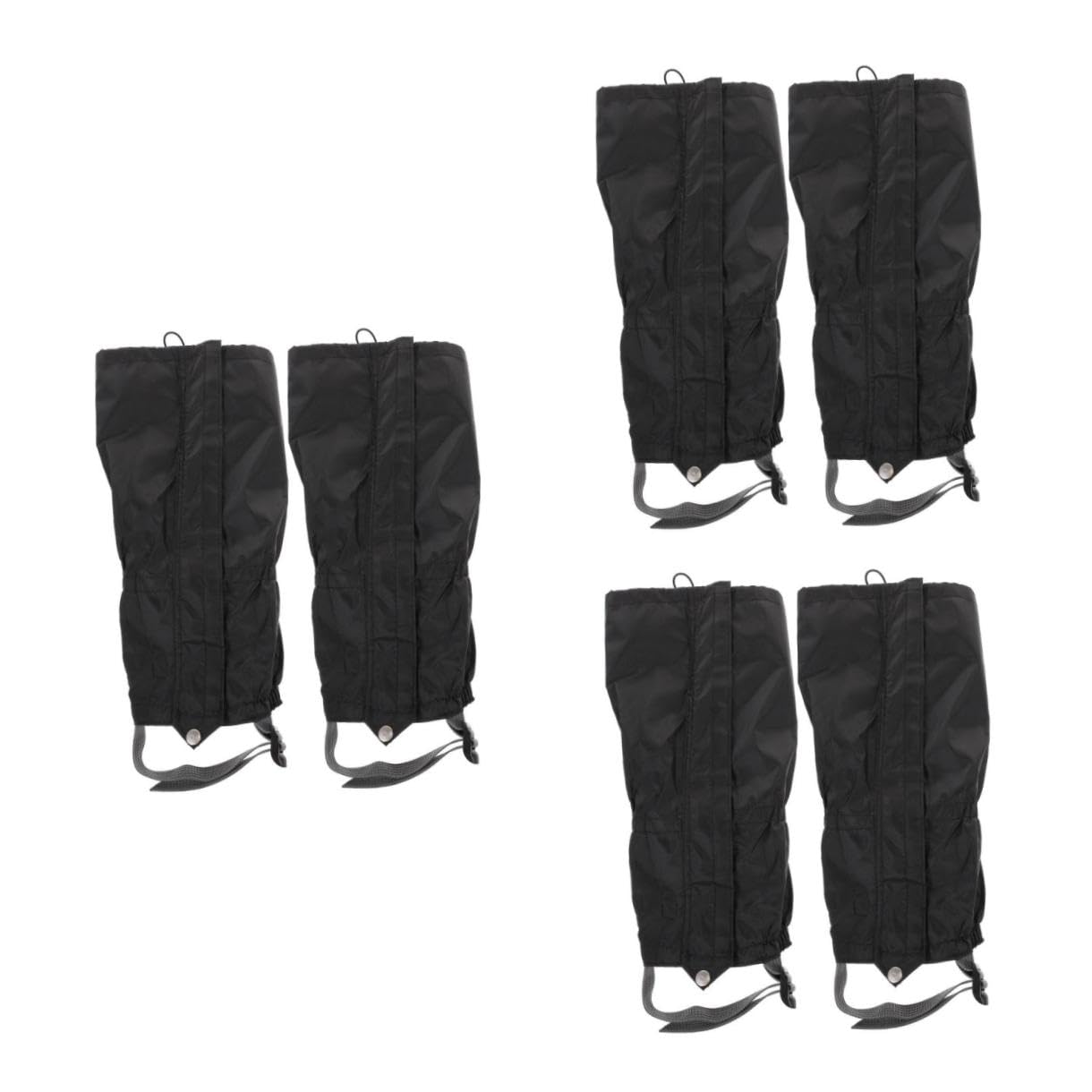 Abaodam 3 Ensembles Guêtres De Randonnée Réglables Protection Jambes pour Activités Extérieures pour Escalade Camping Chasse 2 Pièces * 3