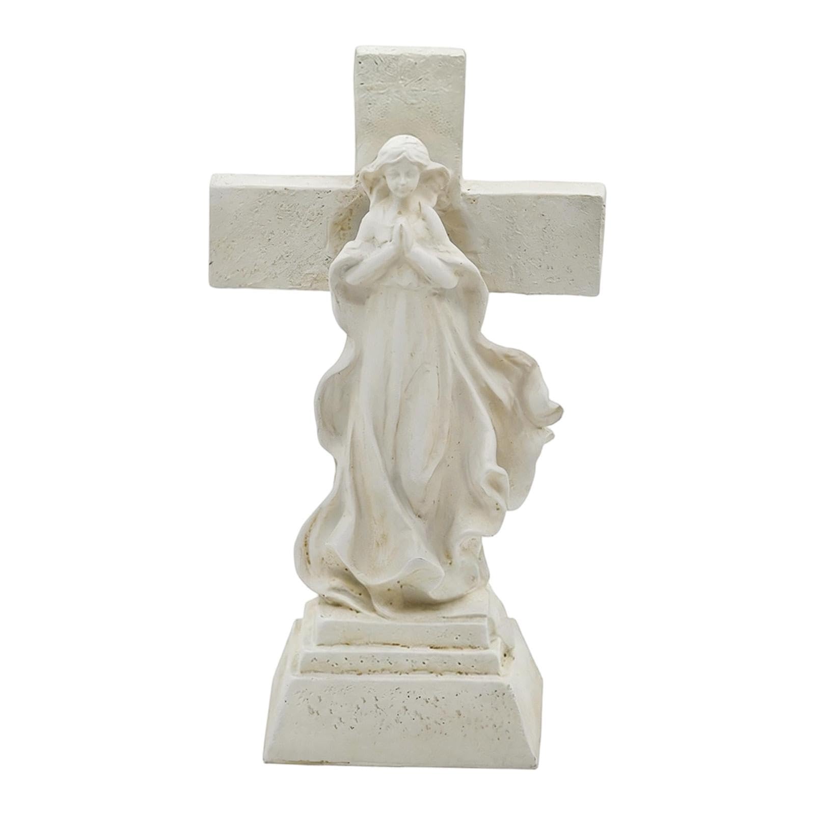 Solar Virgin Mary Garden Light Outdoor Mother of Jesus Catholic Statue-image-37