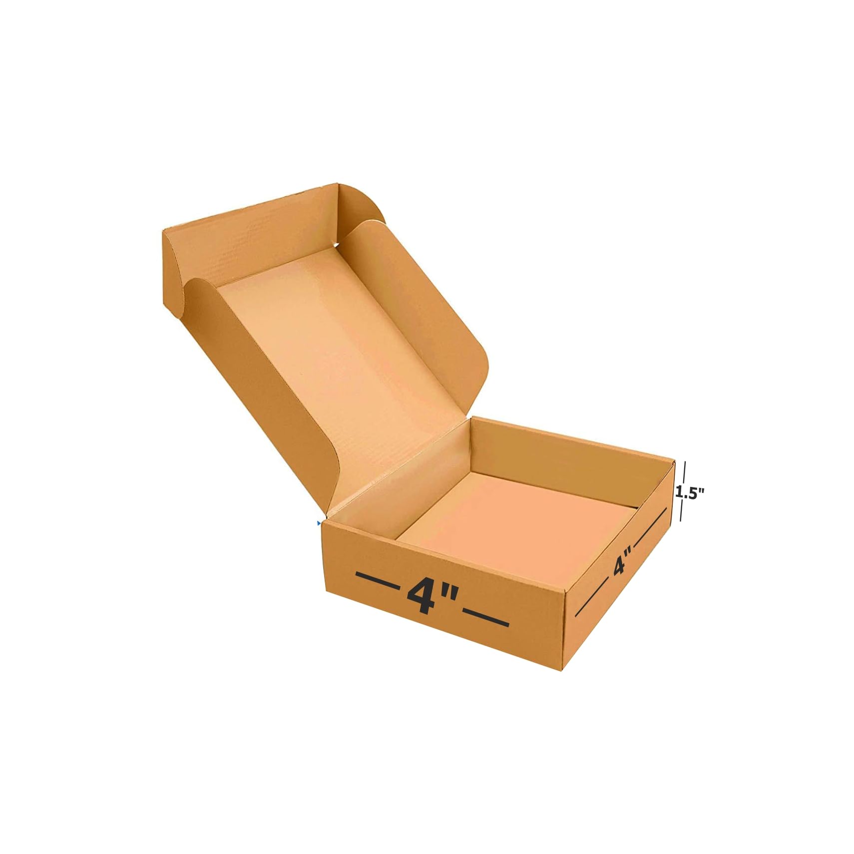 Box Brother Corrugated Shipping Boxes – Small Cardboard Mailer Boxes for Packaging, Moving, Storage, E-Commerce, Gift & Parcel Packing – Brown Kraft Carton Box (Brown Pack of 100)-image-39
