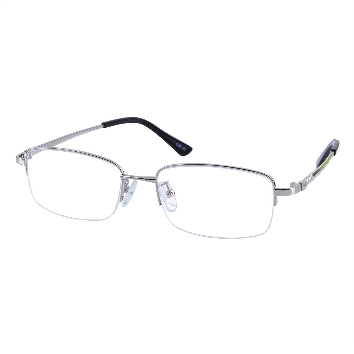 HUIHUIKKNearsighted Metal Myopia Glasses Everyday Use Mens Womens Distance Spectacles (NOT READING GLASSES)