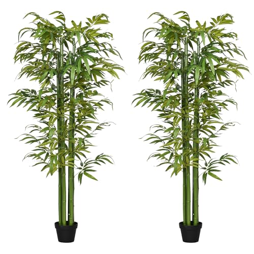 HOMCOM Pack de 2 Bamb
