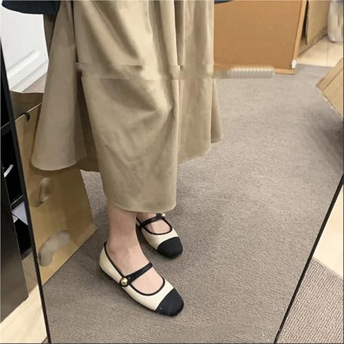 Women Flat Shoes Fashionable and Versatile Slip On Flats Mary Jane Shoes Women3