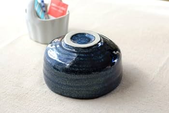 Amazon｜cerapockke 抹茶碗 窯変紺 美濃取寄 日本製 美濃焼 抹茶