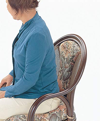 Amazon｜【今枝商店】籐 ラタン 回転座椅子 ラウンドチェア AMZS522B