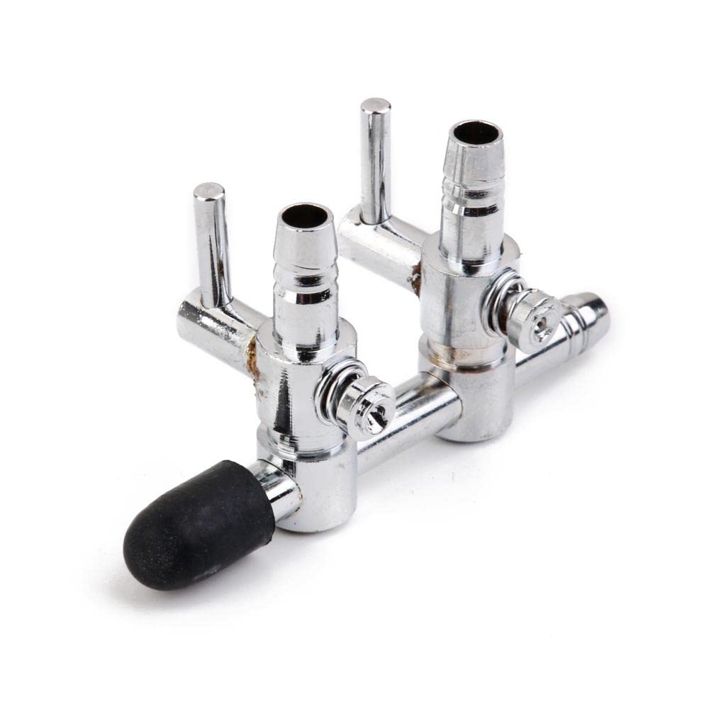 Valvola Controllo Flusso Aria Per Acquario - Set Di 2 Pezzi In Acciaio Inossidabile - Foto 7