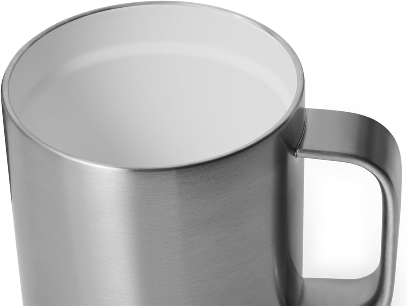 YETI Rambler 10 oz Ceramic Lined Stackable Mug, Vacuum Insulated, Stainless Steel with MagSlider Lid, Stainless - Image 5