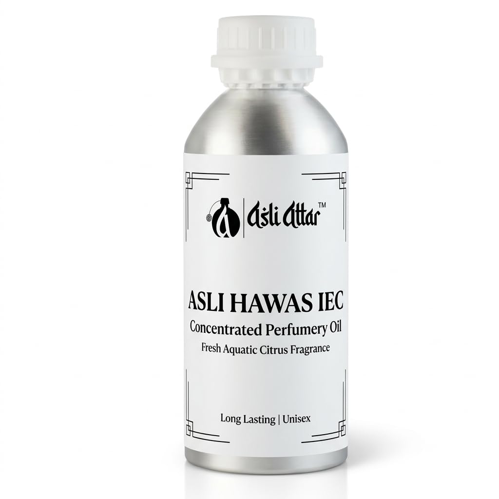 ASLI Hawas iec Concentrated Perfume Oil | Long Lasting Non Alcoholic Attar for Men & Women | Fresh Aquatic Woody Fragrance (100ml)-image-27