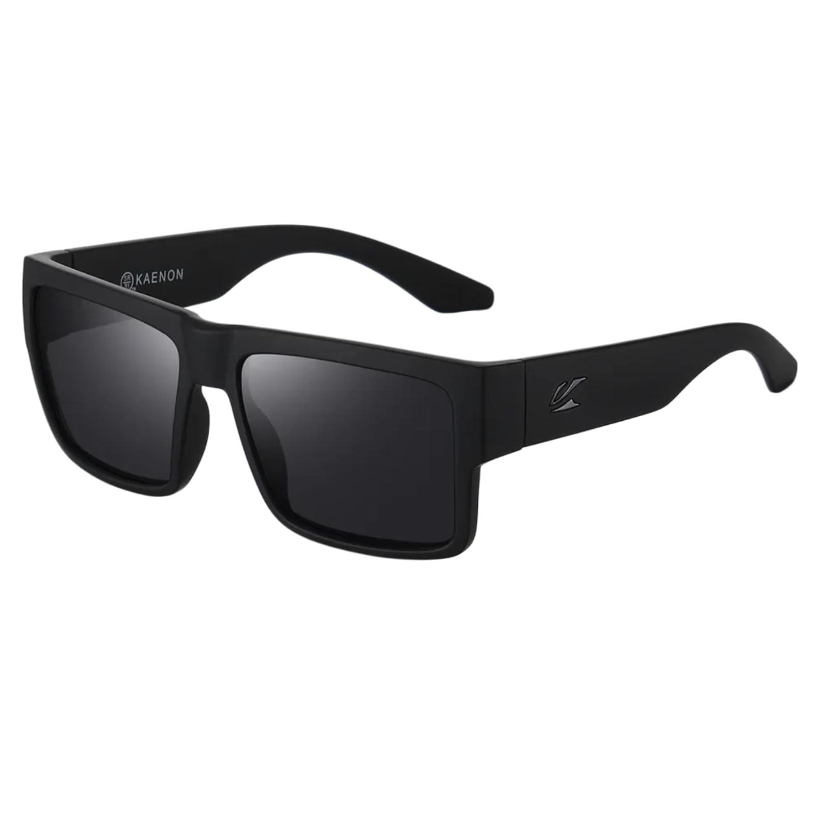 Sonnenbrille Mode Quadrat Vielseitige Polarisierte Männer Frauen Sport Angeln Fahren Uv400 Brille-c1 Black-with Original Box