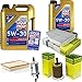 Produktbild Filter Set Inspektionspaket 6 Liter Liqui Moly Motoröl Longlife III 5W-30 MANN-FILTER Liqui Moly Motoröl Longlife III 5W-30 Innenraumfilter Kraftstofffilter LuftfilterÖlfilter