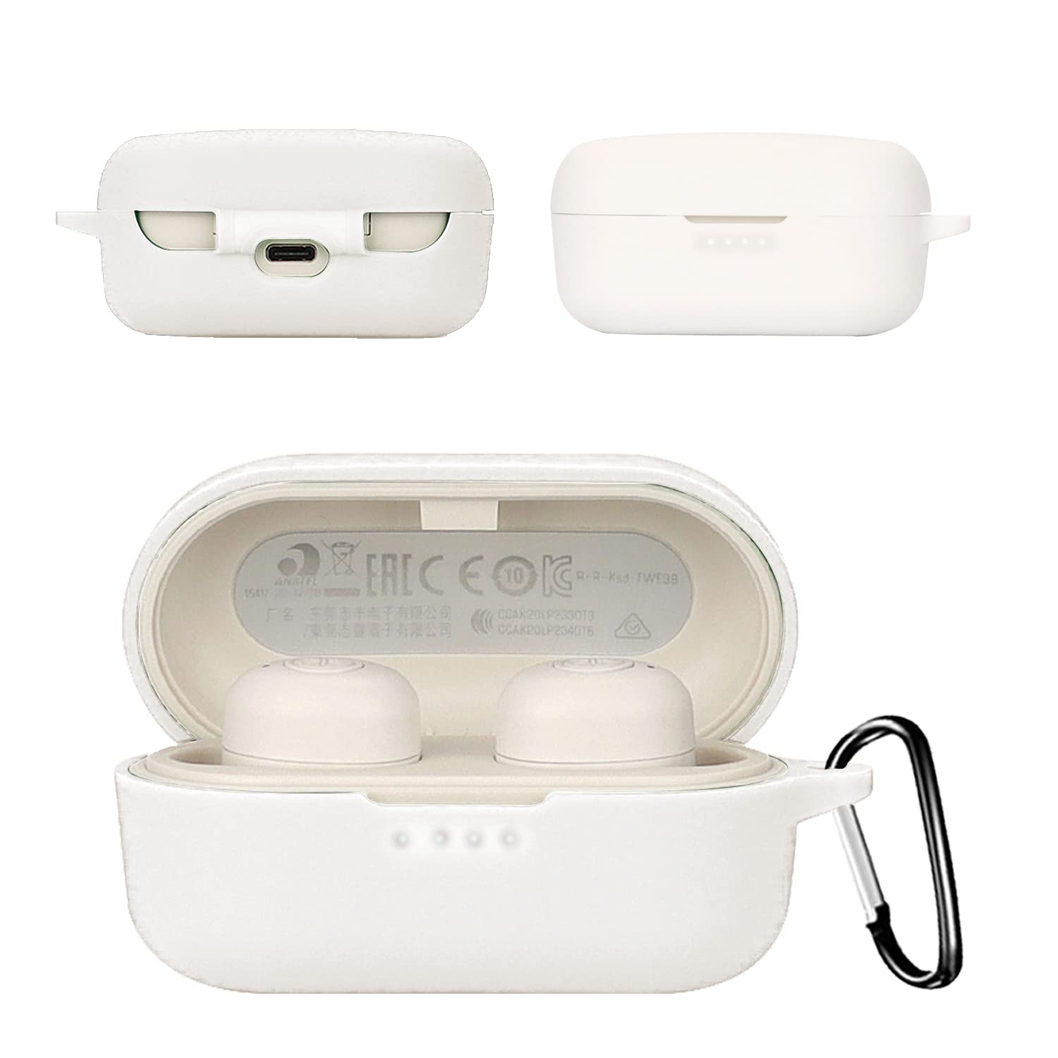 Engine 4用 ケース シリコン素材 全面保護カバー ワイヤレス対応 白色 Engine 4用 ケース シリコン素材 全面保護カバー ワイヤレス対応