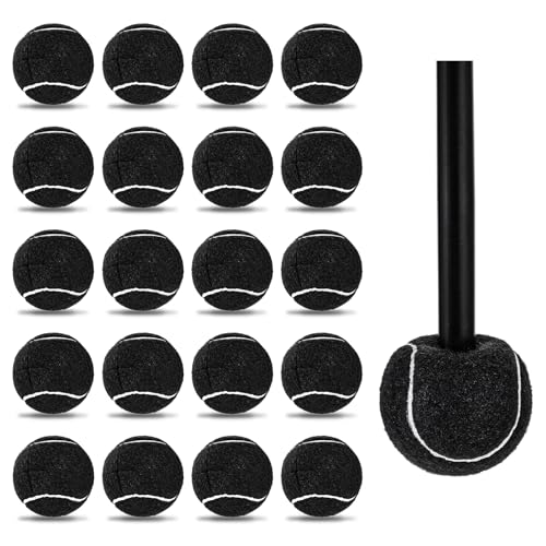 Pelotas de tenis precortadas para sillas: pack de 20 fundas protectoras antideslizantes 2