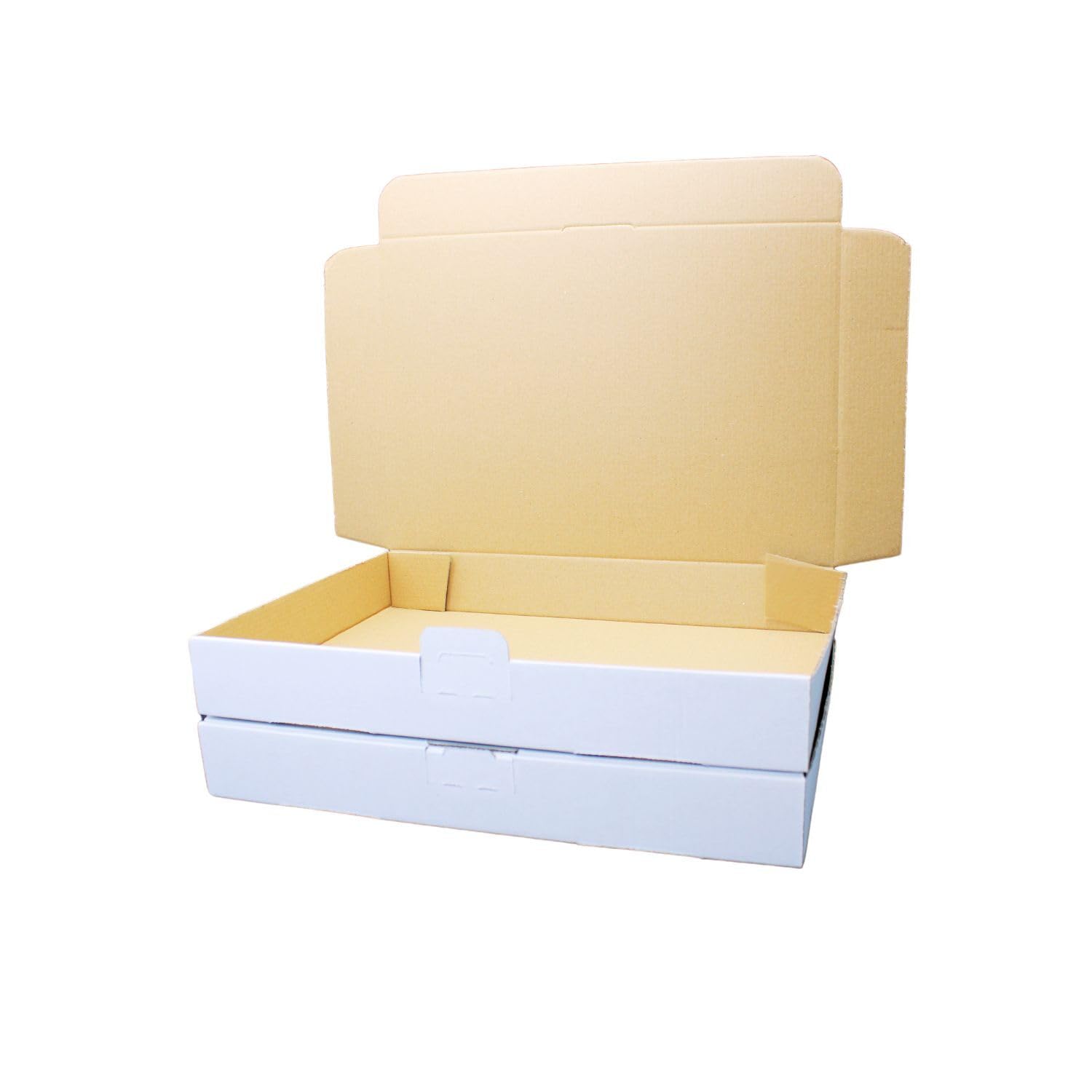 dimapax MB3 - Maxibriefkarton 240 x 160 x 50 mm | Weiss | 200 Stück Warensendung | Briefkarton | Karton | Kartonage | Versandkarton