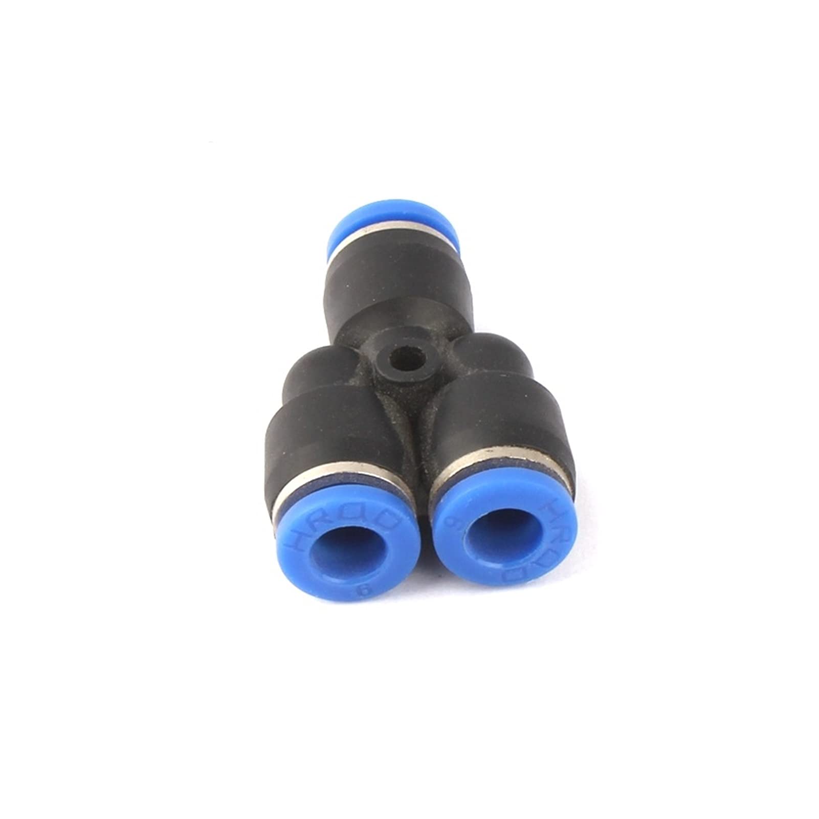 Irrigation Greenhouse Micro Gepp 36 Connecteurs Y 6mm / 8mm T-shirt en plastique de tuyau d'atomisation, utilisé for le jardinage de tuyau d'irrigation de jardinage Connecteur pneumatique