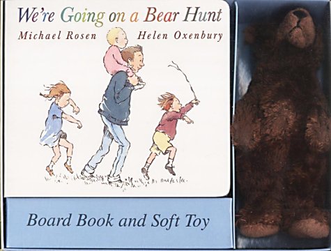 "We're Going on a Bear Hunt" Board Book and Toy Bear Gift Box: Michael ...