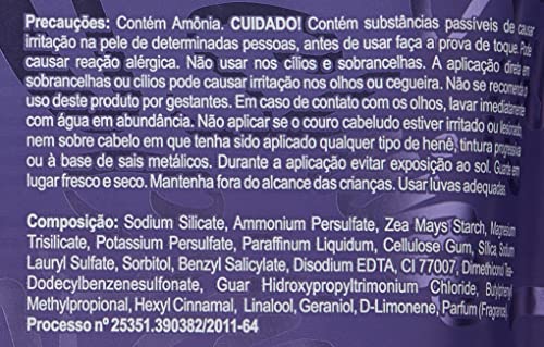 Descolorante Violet & Shine Dust Free (Pó Violeta) 300G, Whitener