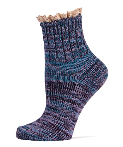 Women's Casual Dress Socks, Sock It Up Everyday Socks, Office Crew Socks (Cascade Range)