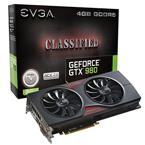 EVGA GeForce GTX 980 Classified ACX 2.0 04G-P4-2988-KR